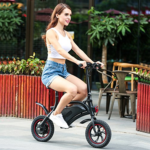 shaofu Folding Electric Bikeâ 350W 36V Electric Bicycle Waterproof E-Bike with 15 Mile Range 