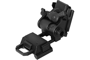 booiu Night Vision Mount, NVG Mount for PVS15/PVS18 GPNVG18, Adjustable L4G24 NVG Mount Tactical Helmet Night Vision Goggle Mount Cosplay Prop