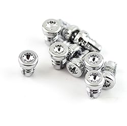 RTRHINOTUNING 50PCS Chrome 7.9mm(0.31in) Wheels