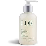 LDR by Baysyx - Glycolic Exfoliating Cleanser Fortified with AHA, BHA & Jojoba Oil Beads (6 Oz) | Refining Skincare Cream for