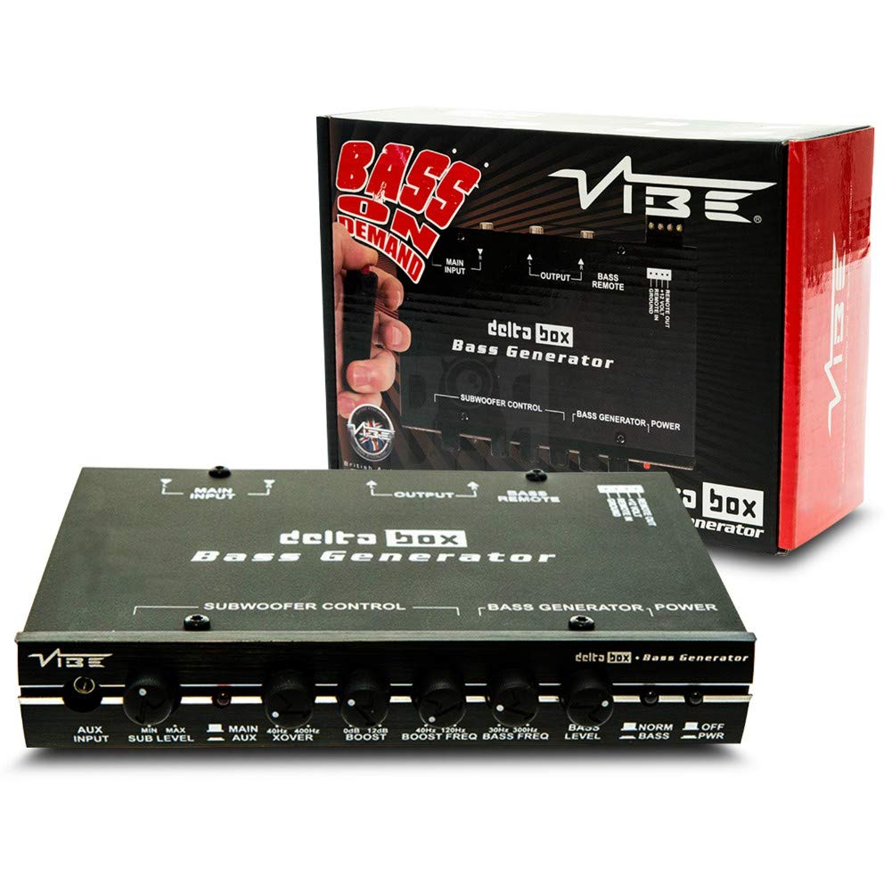 Vibe Audio Car Sound System Deltabox Delta Box Bass Generator