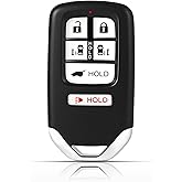 Keyless Entry Remote Control Smart Key Fob for Honda Odyssey 2014-2017 | YIKEBALOG 6-Buttons Proximity Key Fob Replacement for Honda Odyssey 2014-2017 KR5V1X 72147-TK8-A51 A2C83158300