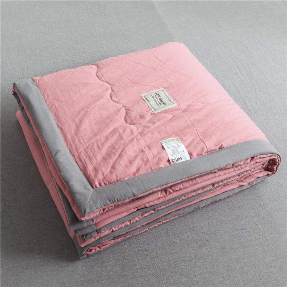 Piumino Estivo Letto Matrimoniale 150x200cm - Trapunta In Cotone Lavato Leggera E Morbida, Perfetta Per Tutte Le Stagioni - 3