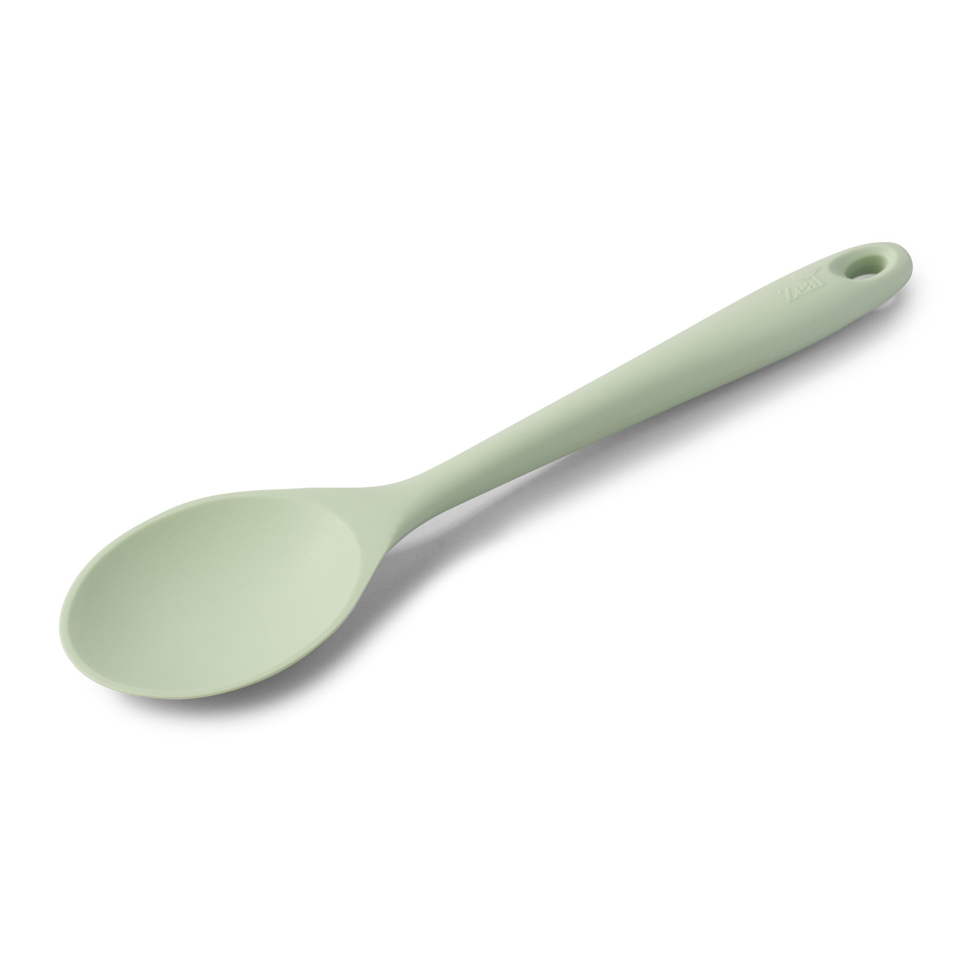 Zeal J158G Silicone Non-Stick Cooking Spoon (28cm) -Sage Green