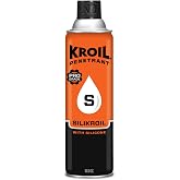 Kroil Penetrant Silikroil with Silicone - Rust Penetrating Lubricant - Corrosion Inhibitor Oil - Displaces Moisture - Home &amp; Industrial Use - Aerosol - 16.5 oz - 1 Pack (SK162)