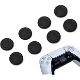 Replacement Thumb Grips Cap Compatible with PS5/PS4 Controller, Anti-Slip Anti-Scratch Joystick Caps (8 Pcs)