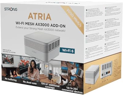 Strong ATRIA AX3000 WiFi 6 Mesh System 200m2 85 Devices 3 Gigabit Ports