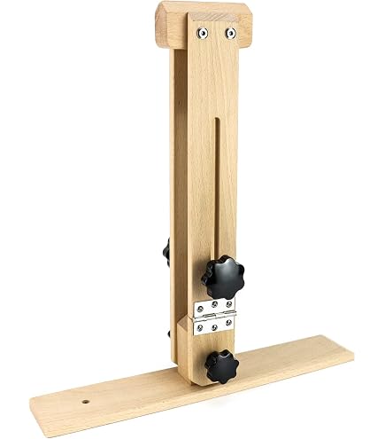 Pince à Main En Bois Pour Couture Du Cuir - Réglable, Pliable, Avec Clé Hexagonale - 12