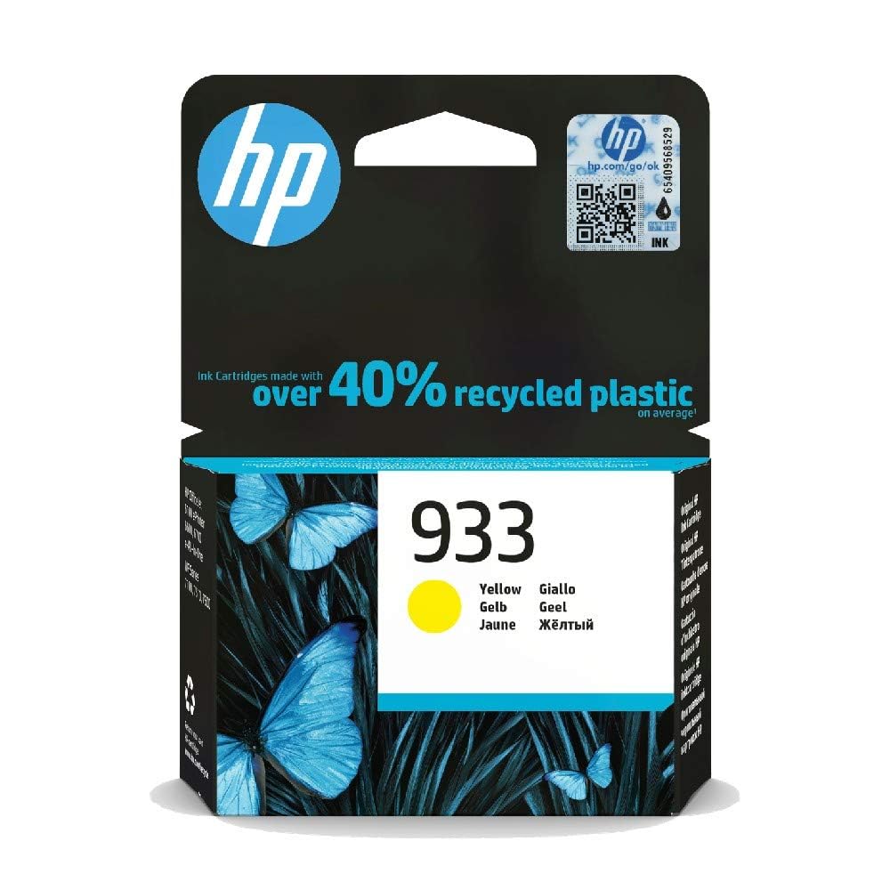 HP CN060AE 933 Original Ink Cartridge, Yellow, Single Pack