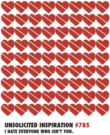 Quiplip UI16 Unsolicited Inspirations Love Card