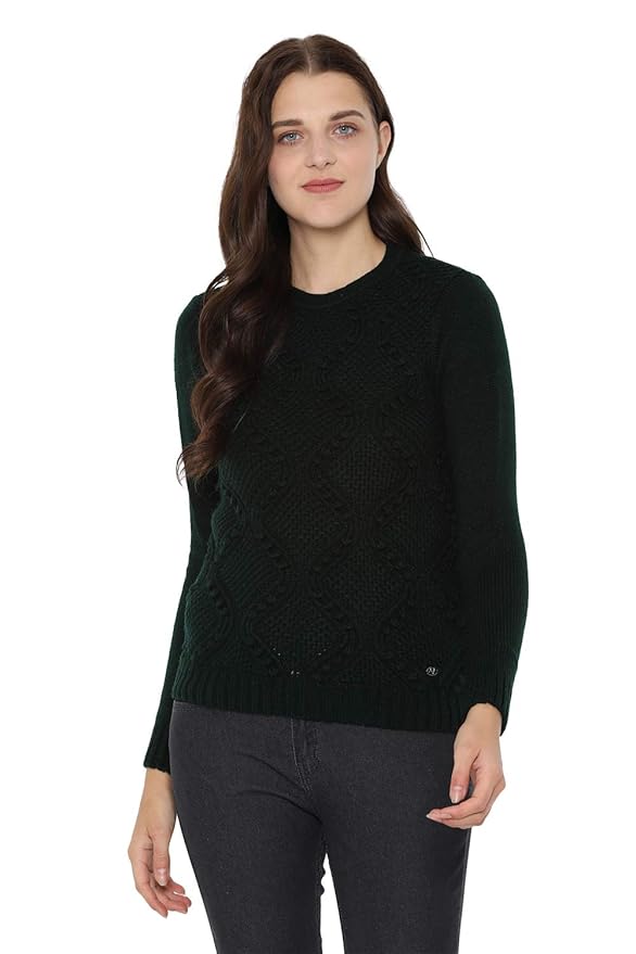 Buy Allen Solly Women's Synthetic Pullover at Amazon.in