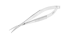 SE 4-1/2" Curved Iris Scissors with Spring - SP46C