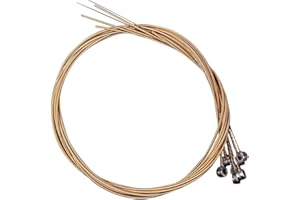 Liyafy A Sets of 10 Lyre Harp Strings Replacement Metal String for Lyre Harp