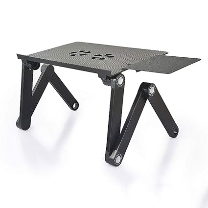 Amazon Com Zouqilai Portable Laptop Table Stand Adjustable