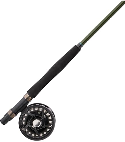 Shakespeare Cedar Canyon Premier Fly Reel and Fishing Rod Combo : Electronics