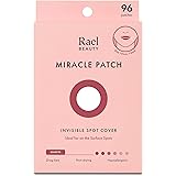 Rael Parche curativo para acné – Cubierta absorbente, invisible, manchas hidrocoloides, tratamiento de la piel, pegatinas fac