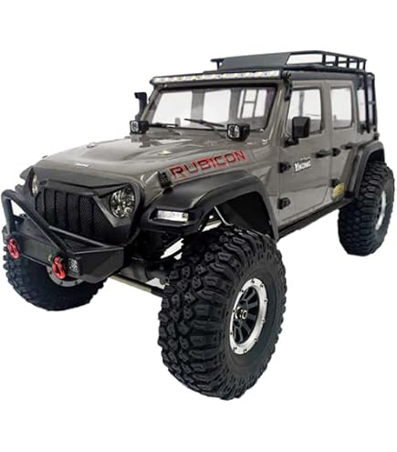 TOUCAN RC 1/10 Scale U423 4x4 Crawler Car - Metal Bucket, Sound & Light, 2-Speed Transmission - View #4