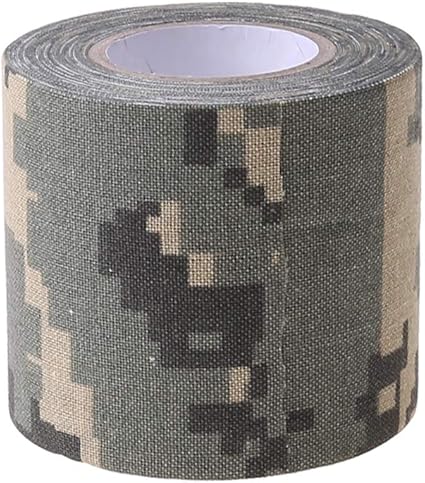 Cinta adhesiva de camuflaje no tejida cohesiva para acampar Caza Camo