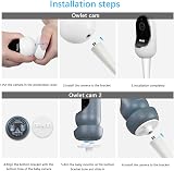 TIUIHU Baby Monitor Holder for Owlet Cam / Owlet Cam 2 - Flexible Mount view 4