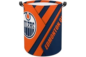 Edmonton Thickened Large Laundry Hamper with Durable Handle Collapsible Large Drawstring Clothes Hamper Storage with Canvas H