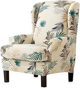 Juego de 1 Fundas para sillón orejero con Funda Estampada: Amazon.es: Hogar
