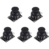 ARCELI 5PCS PS2 Joystick Game Controller XY Dual-axis Joystick Breakout Module Compatible with Arduino