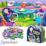 Mideer 27.5" x 15.7" Jigsaw Puzzles for Kids Ages