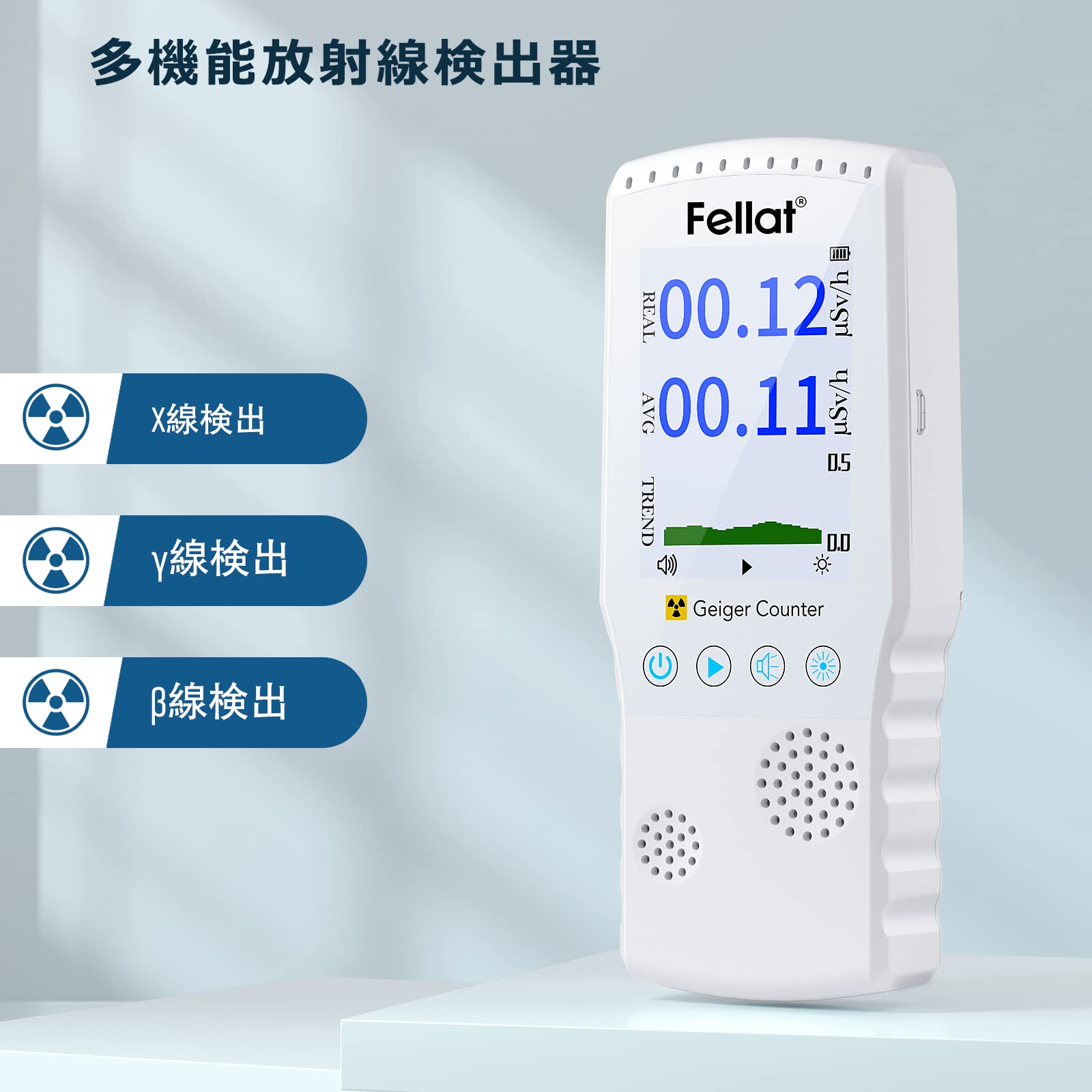 Mua FELLAT Geiger Counter, Radiation Measuring Instrument, Beta Ray ...
