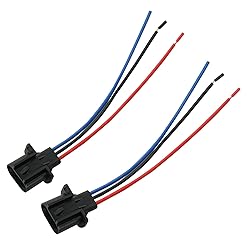 RED WOLF 9008 H13 Socket 3 PIN Male Wiring Socket