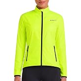 Women's Windproof Cycling Jacket, Lightweight Packable Bike Windbreaker | Breathable comfort with 2 zip pockets, flexible movement and easy storage for cycling essentials