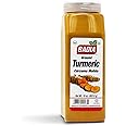 Badia Ground Turmeric Powder, 16 oz - Premium Curcuma Seasoning for Cooking, Golden Flavor & Rich Aroma