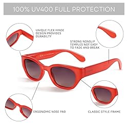 ZENOTTIC Cat Eye Sunglasses for Women Polarized