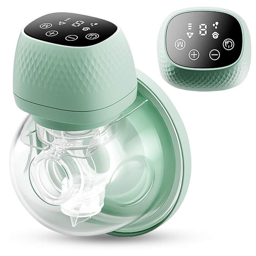 Baby Breast Milk Pump Suction Single Double Hospital Grade Silicone Hands Free Portable Electric Wearable Breast Pump