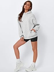 EFAN Womens Oversized Hoodies Fleece Hooded