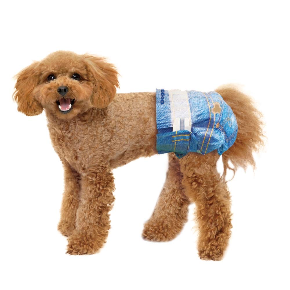 ドギーマン ジーンズ風パンツ ペット用 Mサイズ 16枚入商品画像