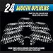Dental Duty Clear Mouth Lip Opener for Teeth Whitening, Medium Size, (Pack of 24)
