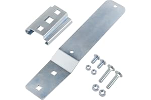 NICHEFLAG Slow Moving Vehicle Triangle Sign Mounting Kit for Golf Cart Includes 1 Tractor Bracket 1 Street Sign Bracket 4 Bolts and 4 Nuts