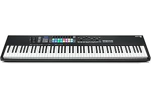 Novation Launchkey 88 [MK3] MIDI Keyboard Controller for Ableton Live, Black
