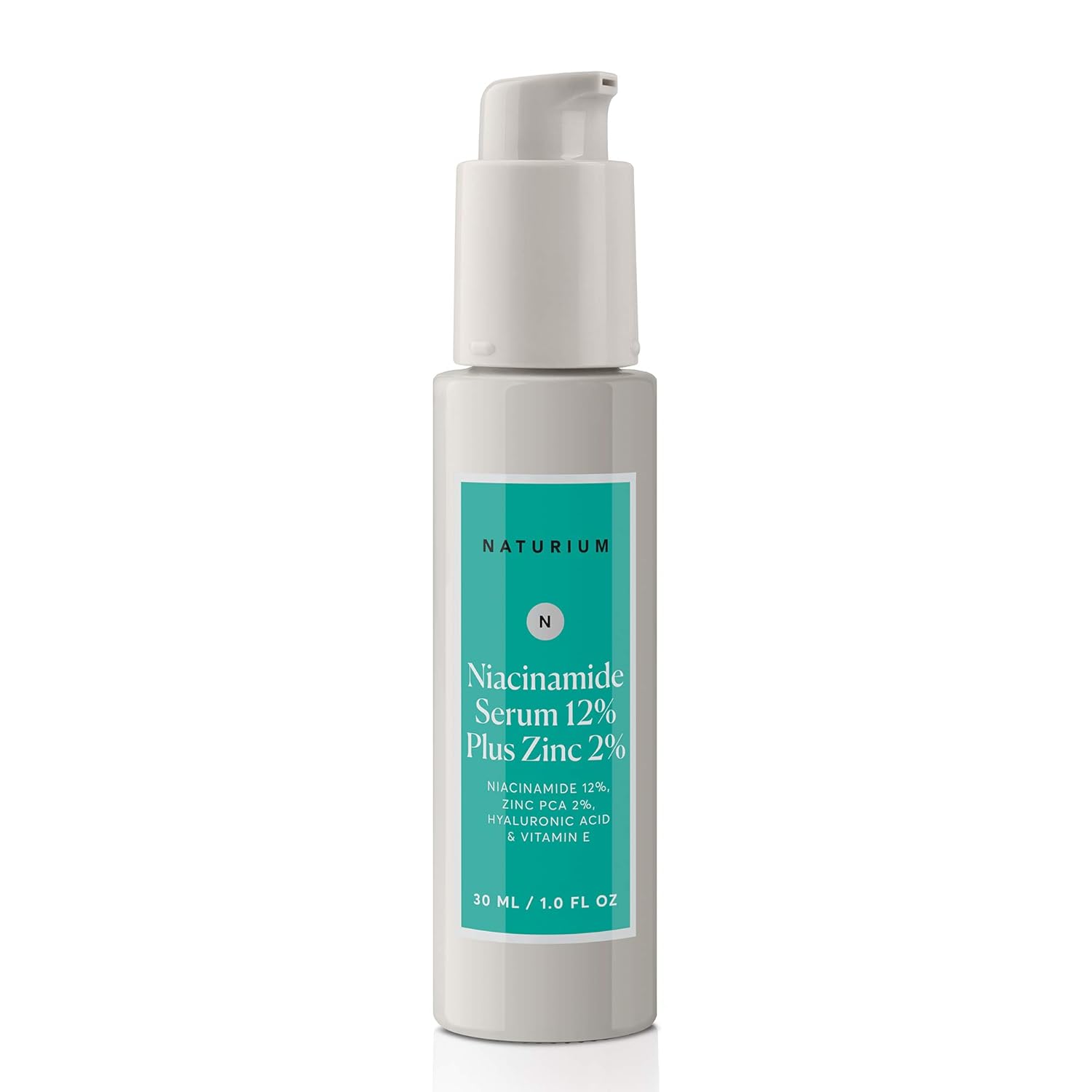 Niacinamide Serum 12% Plus Zinc 2% - 1oz, Vitamin B3, Minimize Pores, Balance Oil Production, Wrinkles, Fine Lines, Facial Serum with Niacinamide, Hyaluronic Acid & Vitamin E: Beauty