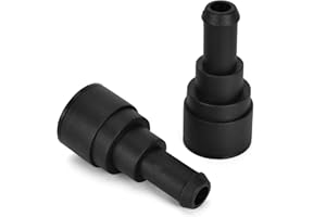 JSNOOKN Heater Coolant Hose Connector for Chevrolet Suburban Tahoe Silverado 1500 Cadillac Escalade ESV EXT for Ford F-150 15032062 15151873 15151875 1579282 Pack of 2