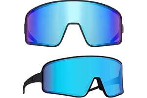 MAXJULI Polarized Kids Sports Sunglasses for Boys & Girls,UV400 Protection Youth Baseball Cycling Shades, Age 6-14 7705