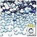 The Crafts Outlet 144-Piece Flat Back Round Rhinestones, 7mm, Royal Blue