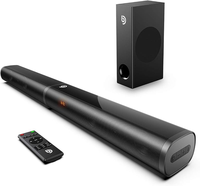 Sound Bar, BOMAKER 2.1 HDMI ARC 32 Inch Soundbar with Sound Bar, BOMAKER 2.1 HDMI ARC 32 Inch Soundbar with