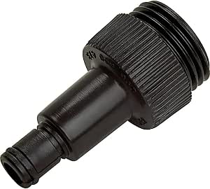 Yamaha Jet Boat Flush Adapter HIMARKLIF Aluminum Flush Adapter With 2 O- Rings, Flush Adapter For Threaded Water Outlet Fitting Compatible With SeaDoo Replace#: 295500473 Engine Flush