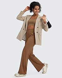 G4Free Wide Leg Pants Woman Yoga Pants with Pockets