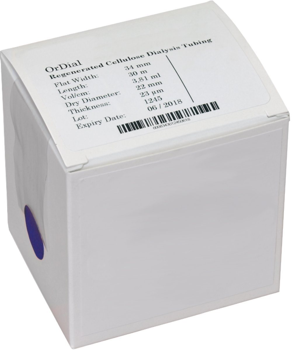 Neolab 2 9432 Dialysi Hose D Standard Width Mwco 12000 140000 80 mm – 51 mm