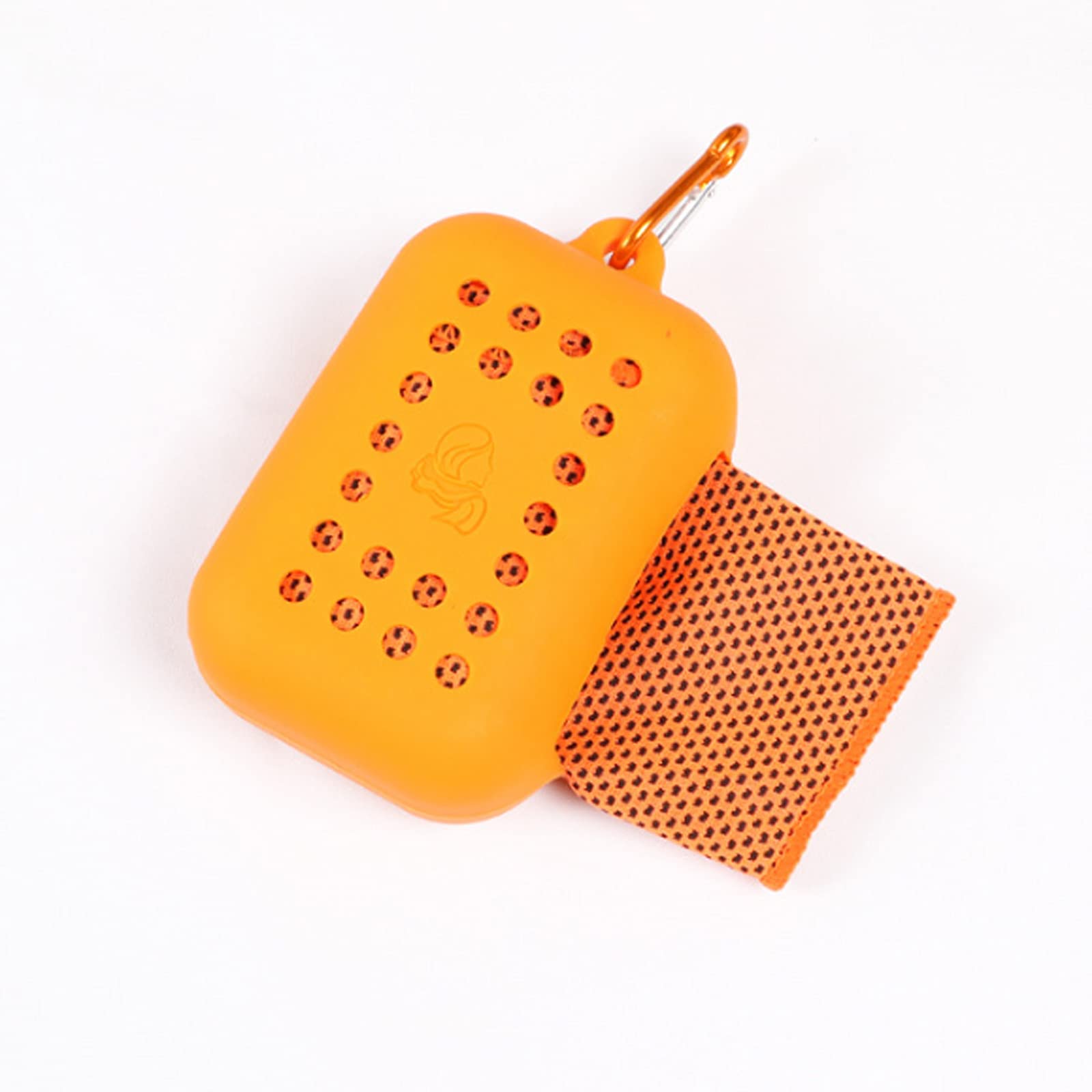 Yoowish Microfibre Cooling Towel, Super Absorbent Ultra Compact Fast Drying Sports Towel for Swimming Camping Gym Beach Travel (Yellow), 90 x 30 centimeters