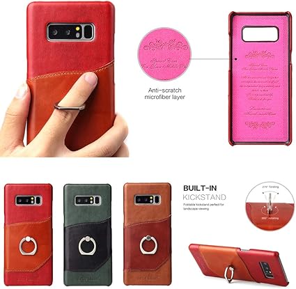 Amazon Co Jp バンカーリング付き Galaxy Note8 Note9 Galaxys8 Galaxys8 ケース カバー 本革 カード収納 リングケース 落下防止 ギャラクシー ノート8 ノート9 ギャラクシーs8 ギャラクシーs8 リング付き ケース オイルレザー Galaxynote8 ブラウン 家電 カメラ