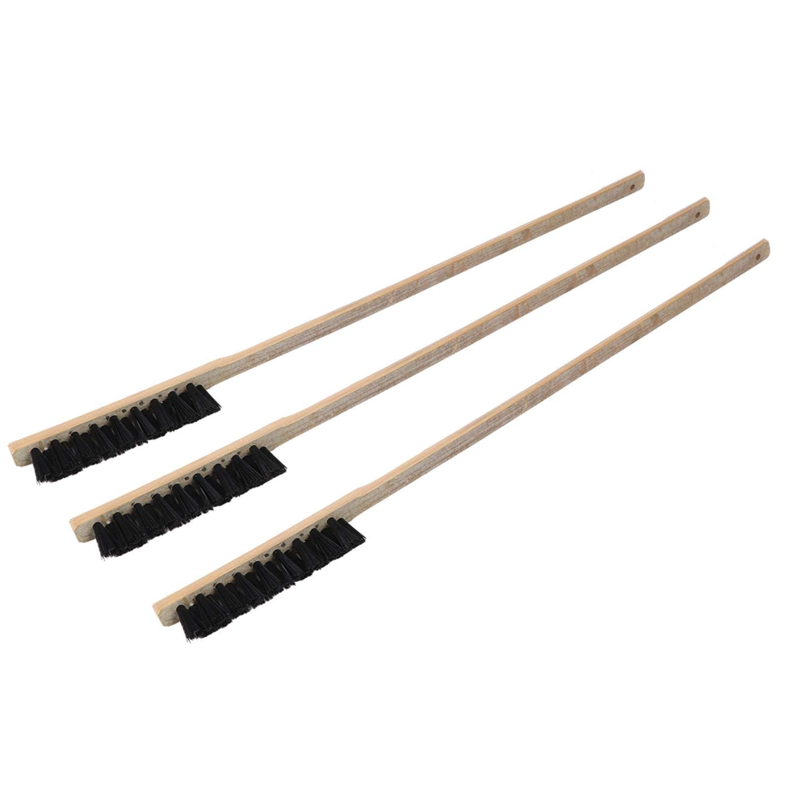 【𝐄𝐚𝐬𝐭𝐞𝐫 𝐏𝐫𝐨𝐦𝐨𝐭𝐢𝐨𝐧 】 AMONIDA Bird Cleaning Brush Bird Cage Brush, Bird Cage Cleaning Supplies Durable Wooden Brush Durable Handle Brush Long Handle Bird Cage Brush, Bird for Parrots