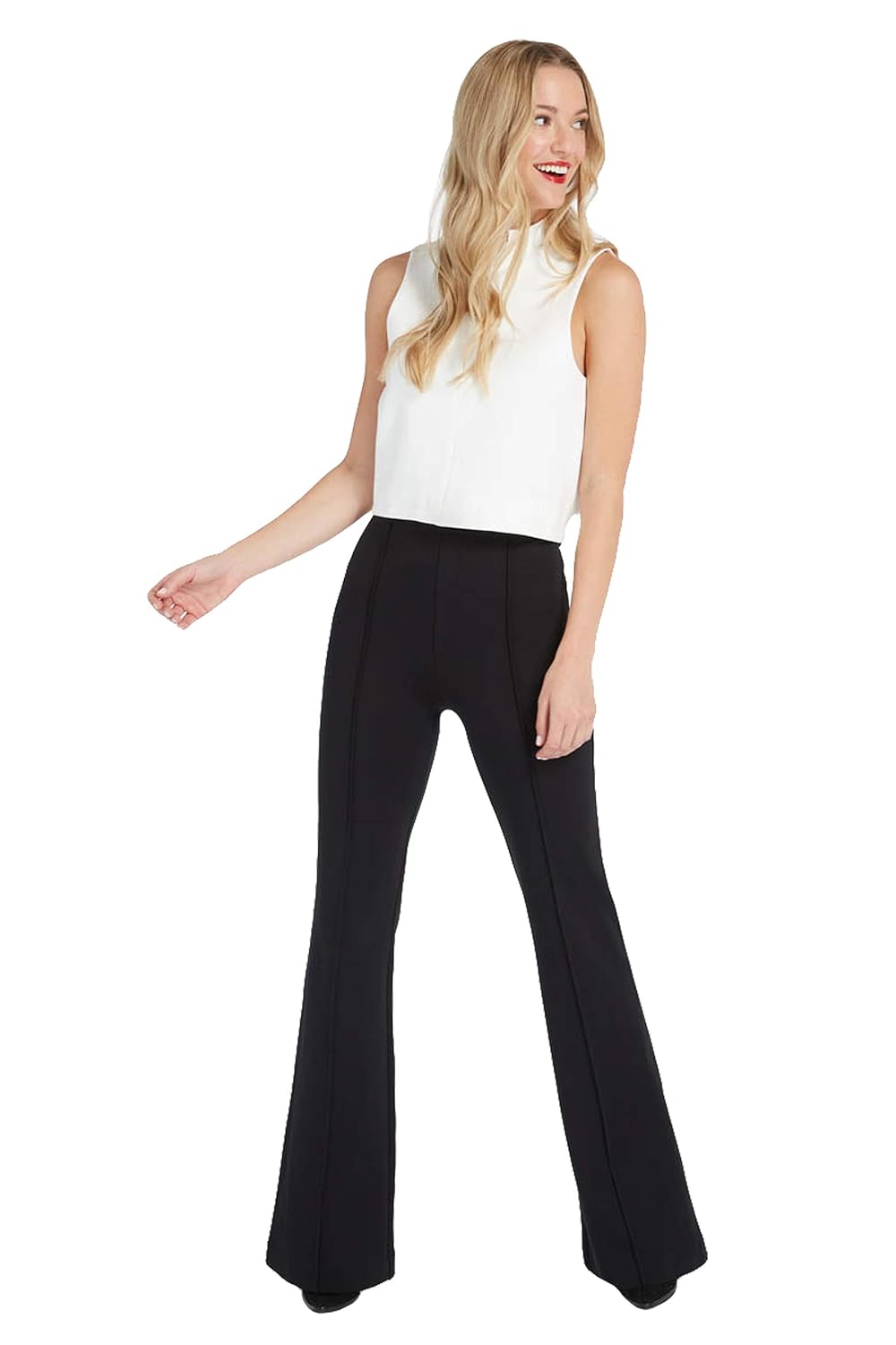 Spanx The Perfect Black Pant, Hi-Rise Flare